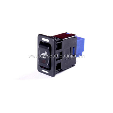 Car Seat Heater Rectangle Hi-Off-Low Rocker Switch